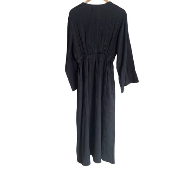 Mara Hoffman Blair Maxi Dress Black - Picture 3 of 14